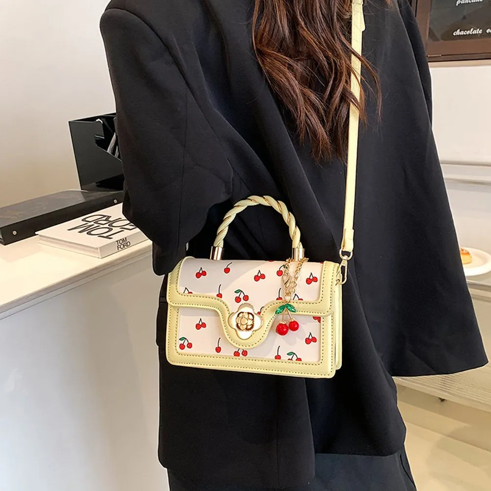 Cute Cherry Shoulder Bag for Women - Stylish Crossbody Bag