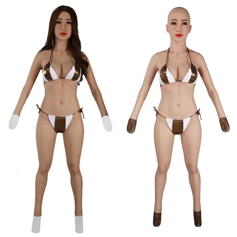 PHOXBOBG Silicone Bodysuit MTF Body Suit Swimming Suit Style For Crossdressers Transgender Dragqueen Cosplay