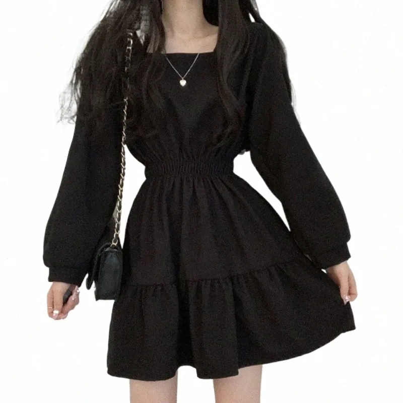 chinese dress ladies Dorinda Jersey Embellished Long Sleeve Mini Dress in black