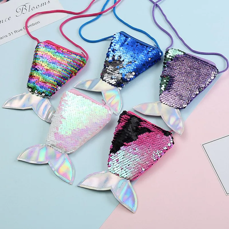 Girls mermaid purse sale