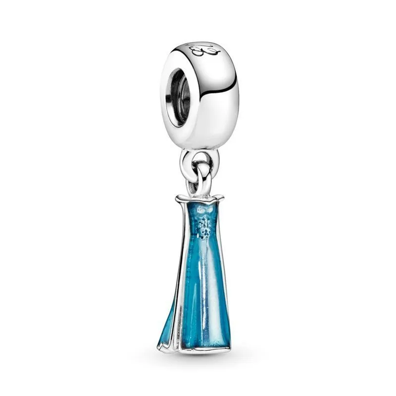 Designer Sterling Silber Lose Perlen Perlen Flaschenverschluss Sicherheitskette Anhänger Armbänder Original Fit S Charms Mode_voghion.com