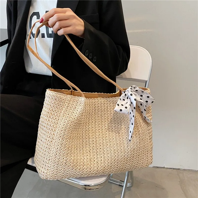Straw satchel handbags new arrivals