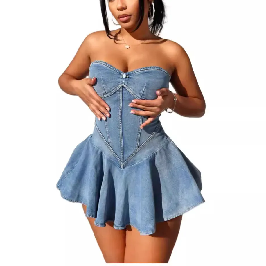 Denim sexy dress online