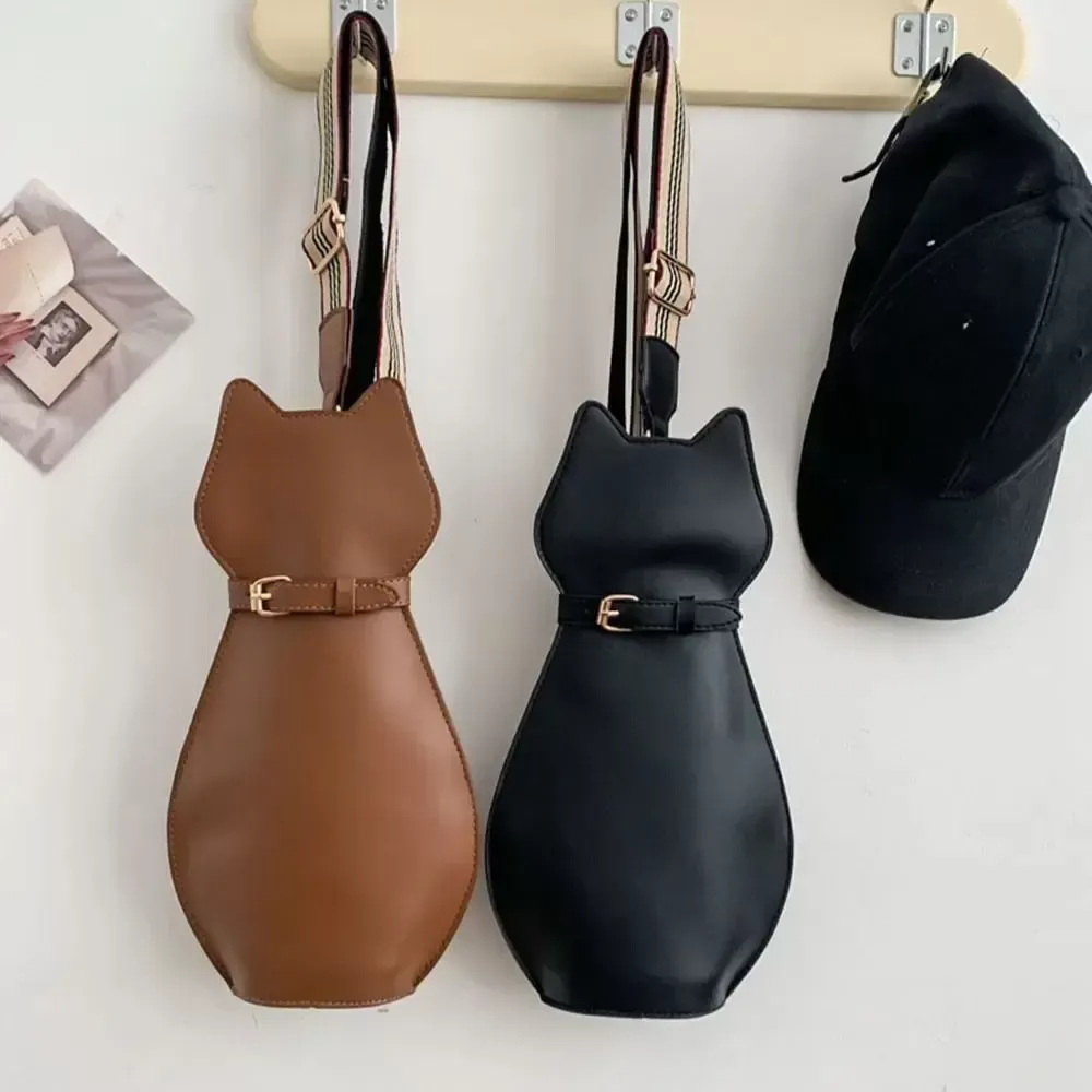Leather cat bag sale