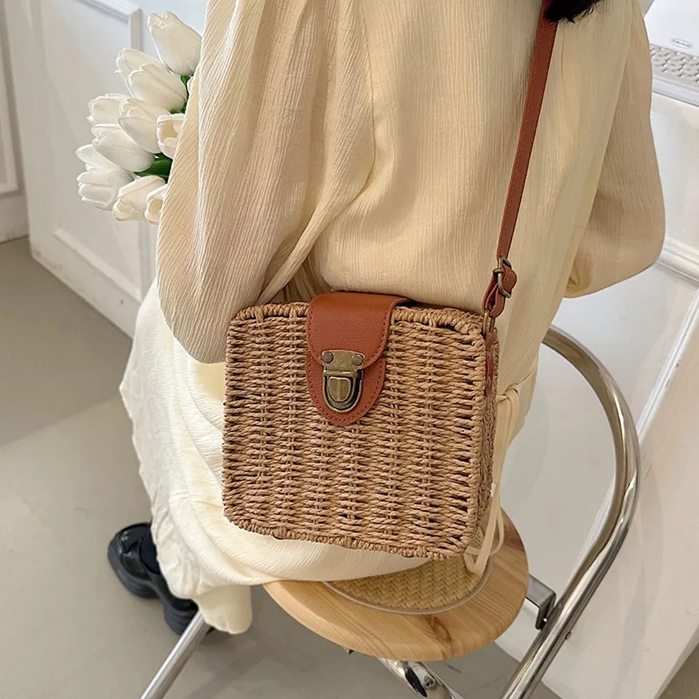 【PORTERNA】Mayve rattan bag DHgate.com:2024Woven Straw Tote Bag - Handcrafted Boho Beach