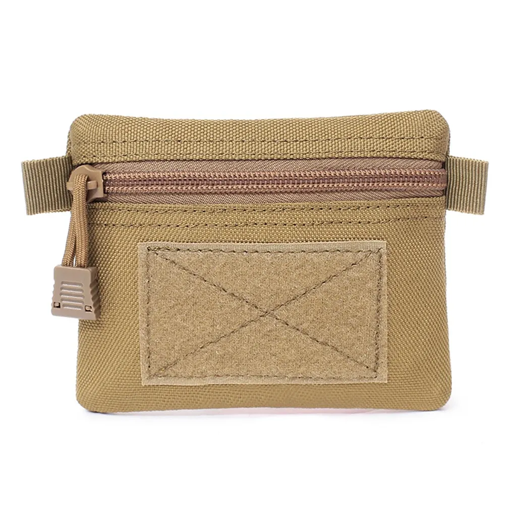 DHgate Waterproof Camouflage Canvas Coin Purse EDC Molle Waist Bag for Outdoor Camping Bags Luggage Accessories