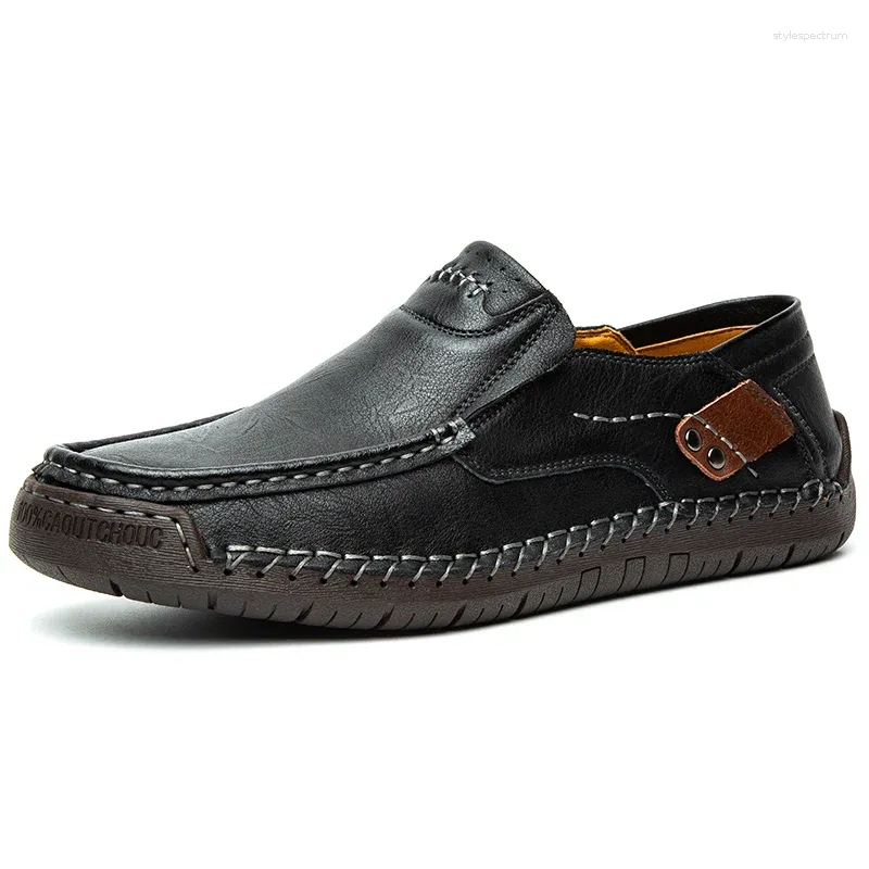 Casual schoenen van een bekend merk voor heren, handgemaakte luxe loafers van echt leer, outdoor sneakers voor mannen, mocassins voor heren._voghion.com