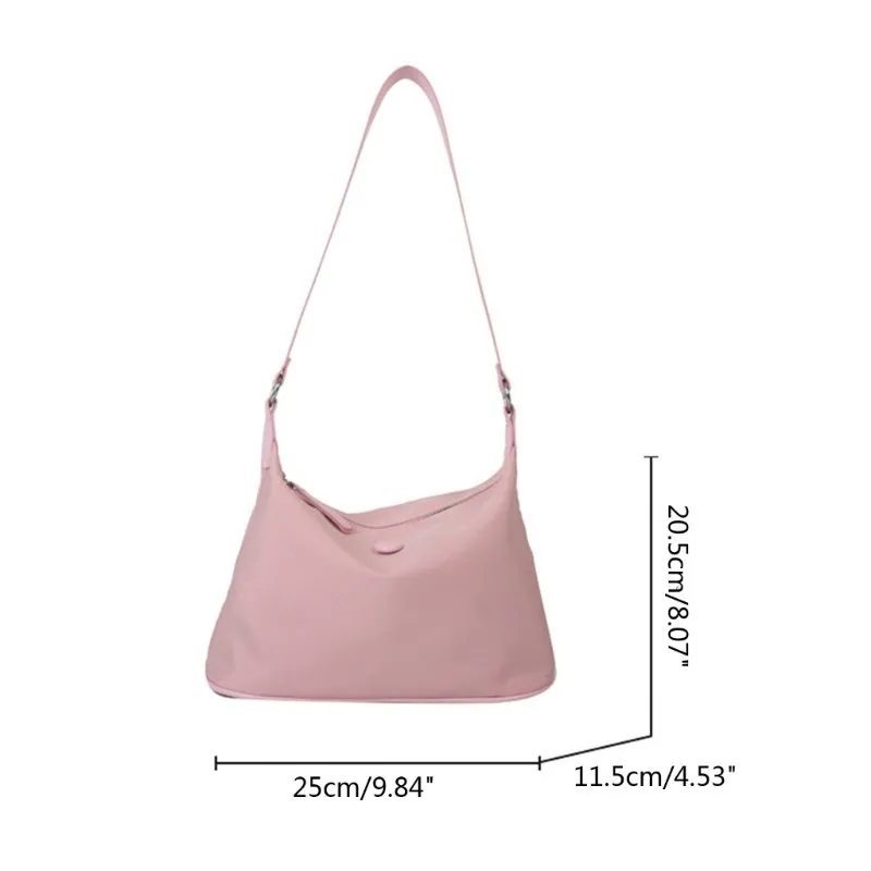 【送料&関税込】ChloAC Deia Handbag DHgate.com:Chic Solid Color Underarm Bag - Summer Fashion