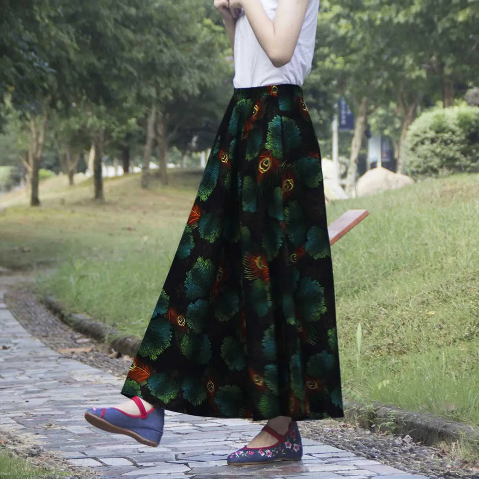 Long skirts online cheap deals