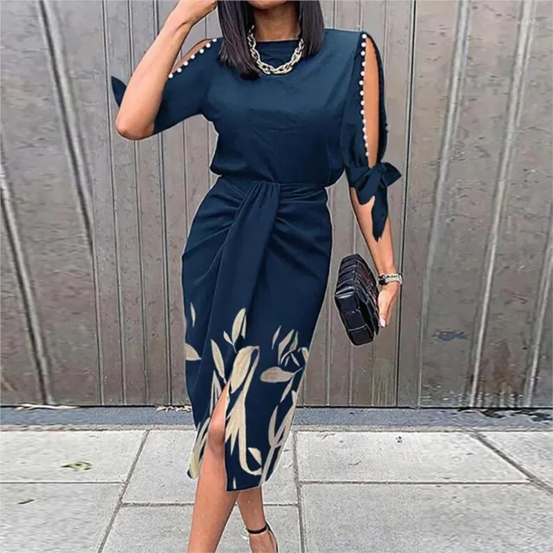 white christmas dresses Dominic Pegged Off-Shoulder Polyester Maxi Dress main image 1