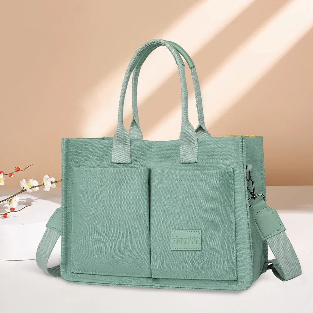 ★TOUT Y EST★ Facade Top Handle Tote 22 RCBTX23631GRD DHgate.com:Retro Canvas Top Handle Crossbody Bag - Large