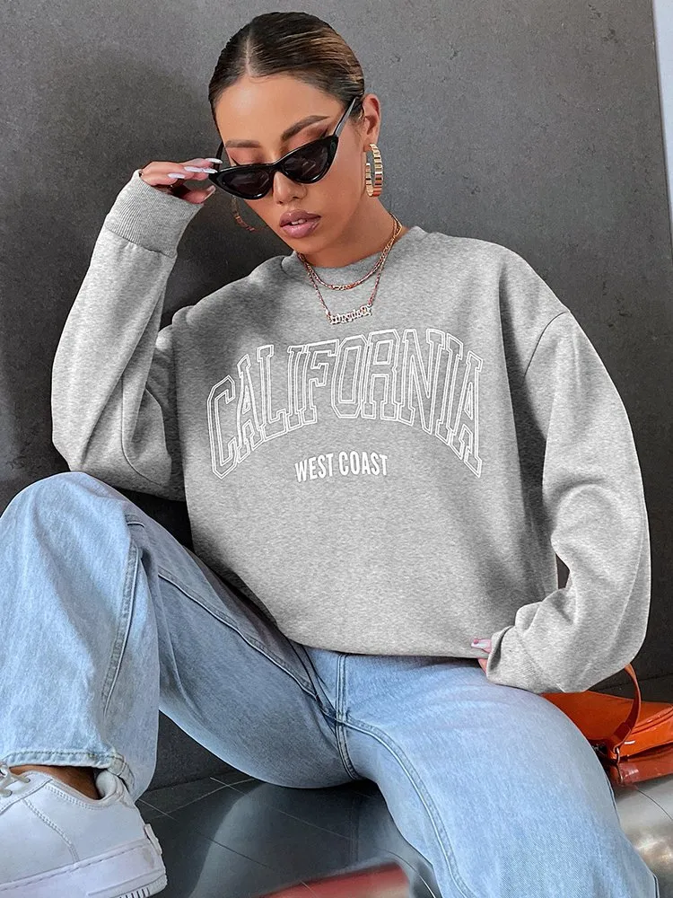 California dreamin sweatshirt hotsell