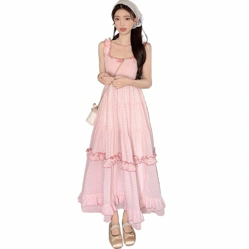 Cotton Wood ear sleeve Elastic waist Maxi Dresses Cotton Wood ear sleeve Elastic waist Maxi Dresses