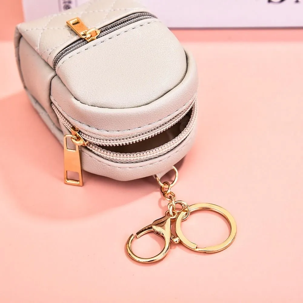 Mini coin purse keychain clearance