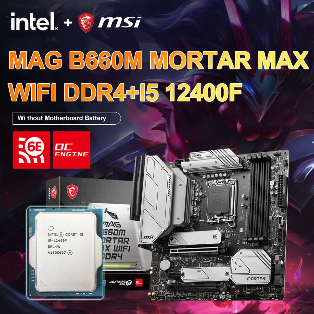DHgate MSI Nová Základní Deska MAG B660M MORTAR MAX WIFI