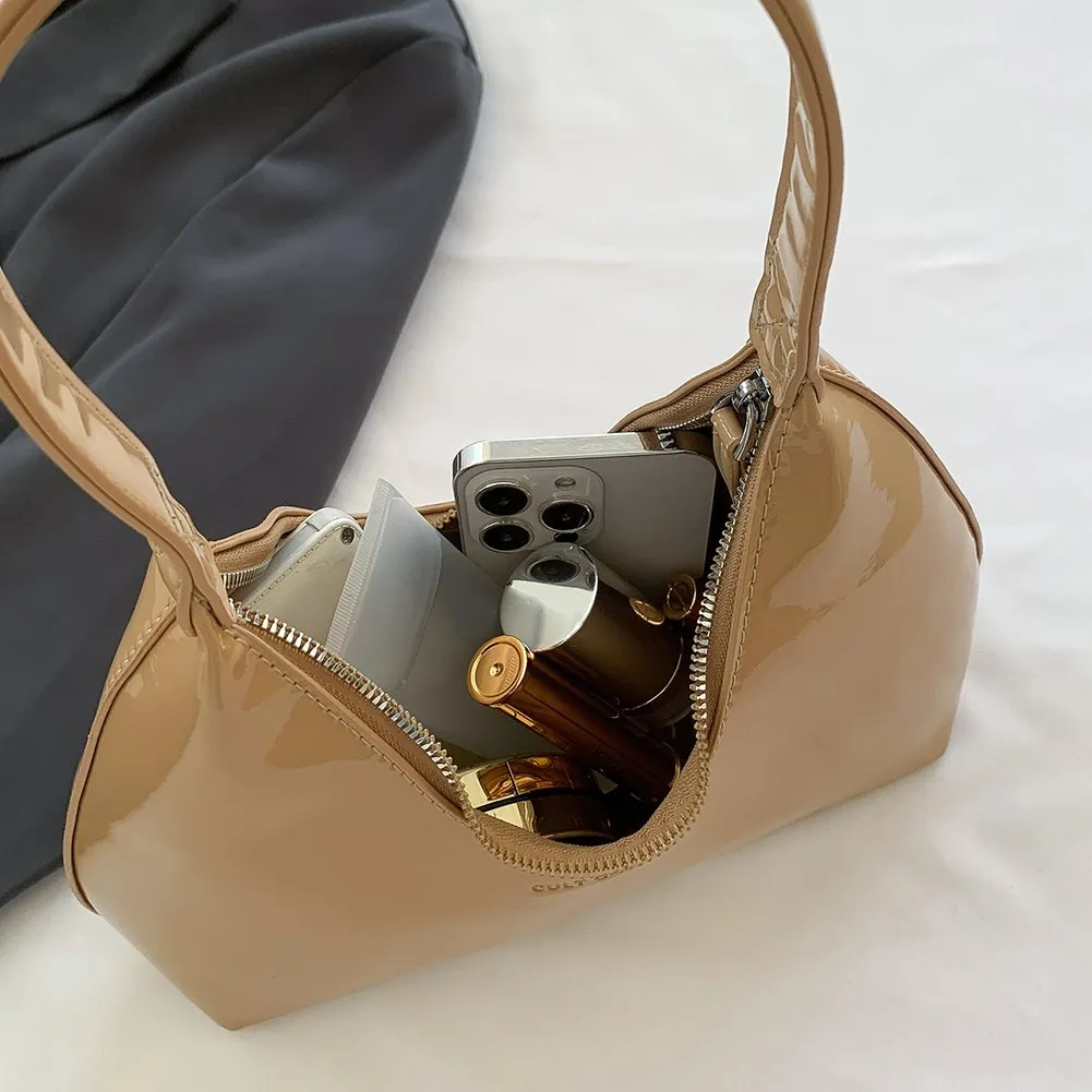 DHgate.com:Womens Patent Leather Shoulder Bag Tote Satchel