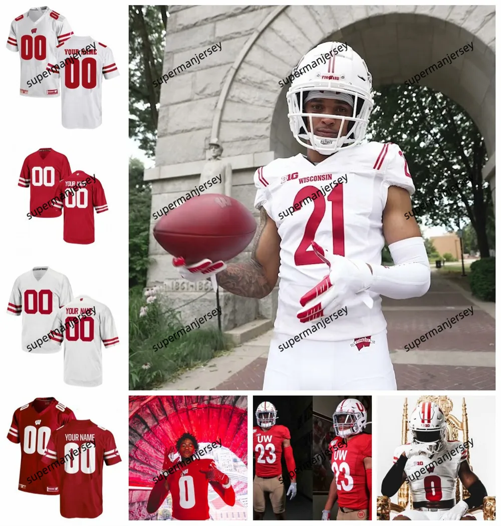 Wisconsin Badgers Jj Watt Women's Shirt Jj Watt Stitched