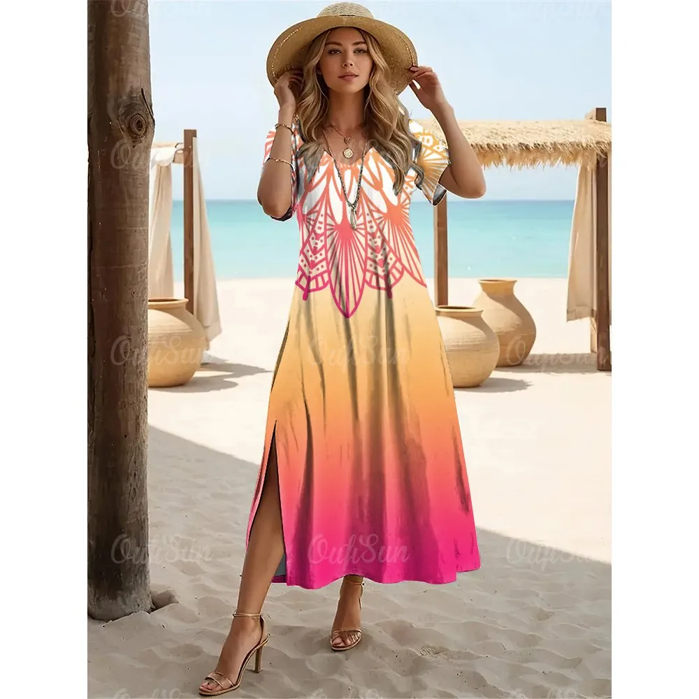 Summer Tie-Dye Women's Polyester A-Line Dress Mid-Calf Length Hooded Collar Short Sleeve from Dhgate Urban Sexy Dresses - price 36.67 Summer Tie-Dye Women's Polyester A-Line Dress Mid-Calf Length Hooded Collar Short Sleeve from Dhgate Urban Sexy Dresses - price 36.67