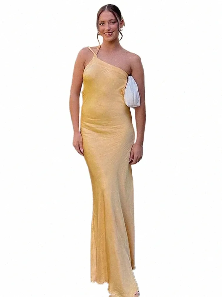 strapless open back dress Solis Tropical Print One Shoulder Maxi Seraphine Dress M main image 0
