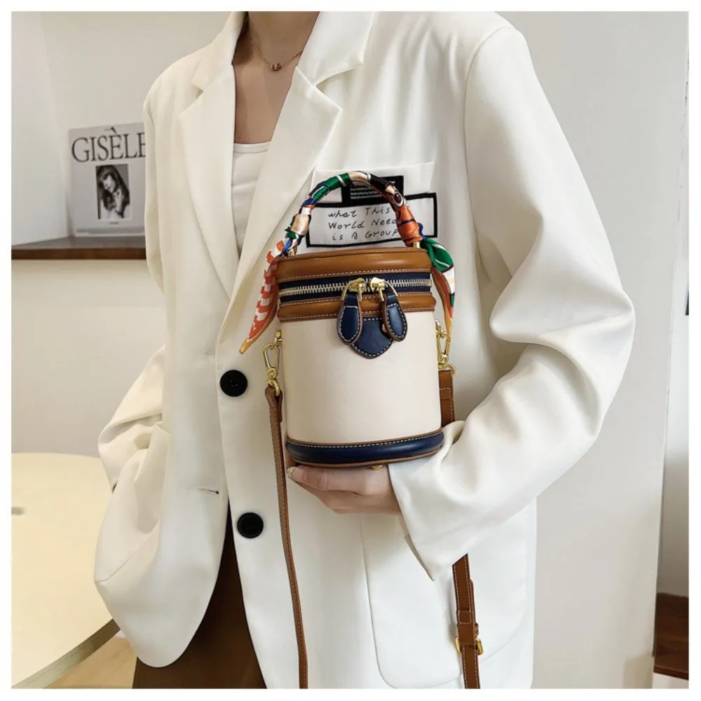 【SCENERITY】Pouch bucket bag DHgate.com:Chic Cylinder Bucket Bag - Womens PU Leather