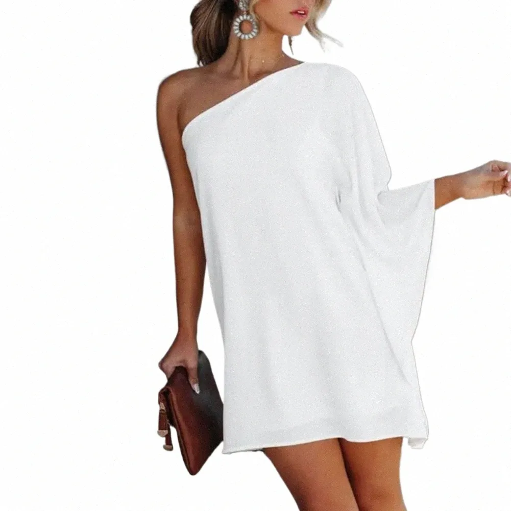 One-Shoulder Long Sleeve Halter Loose Irregular Hem Gradient Color Beach  Cover-Up Dress for Women from Dhgate Basic & Casual Dresses - price 18.76