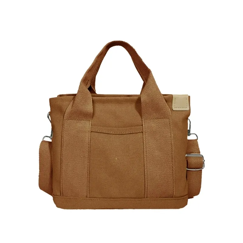 Harajuku Style Canvas Tote Bag - Large Capacity Crossbody JK