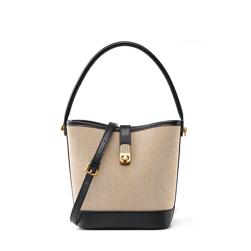 ★TOUT Y EST★ BAZAS bucket bag 4 color IAMBW017 DHgate.com:Retro Woven Bucket Bag - Color Block Shoulder Bag