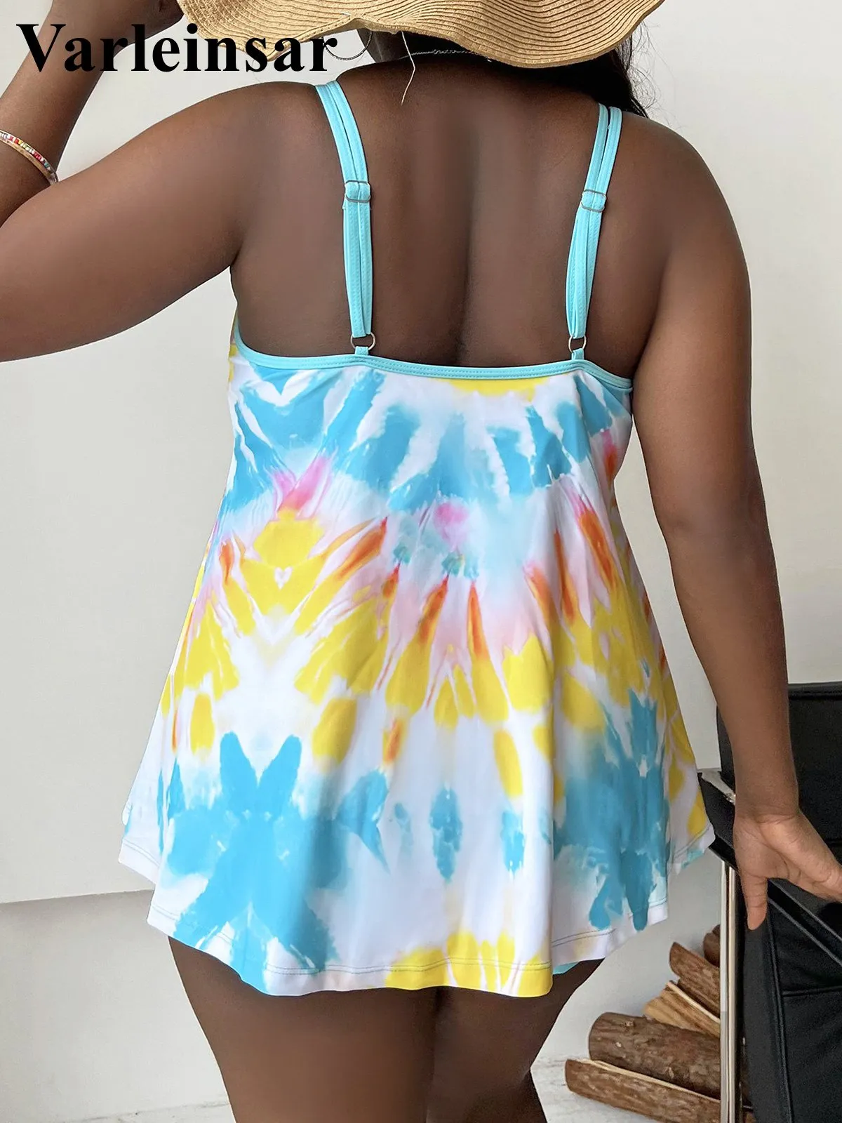 Plus size tie dye bikini deals