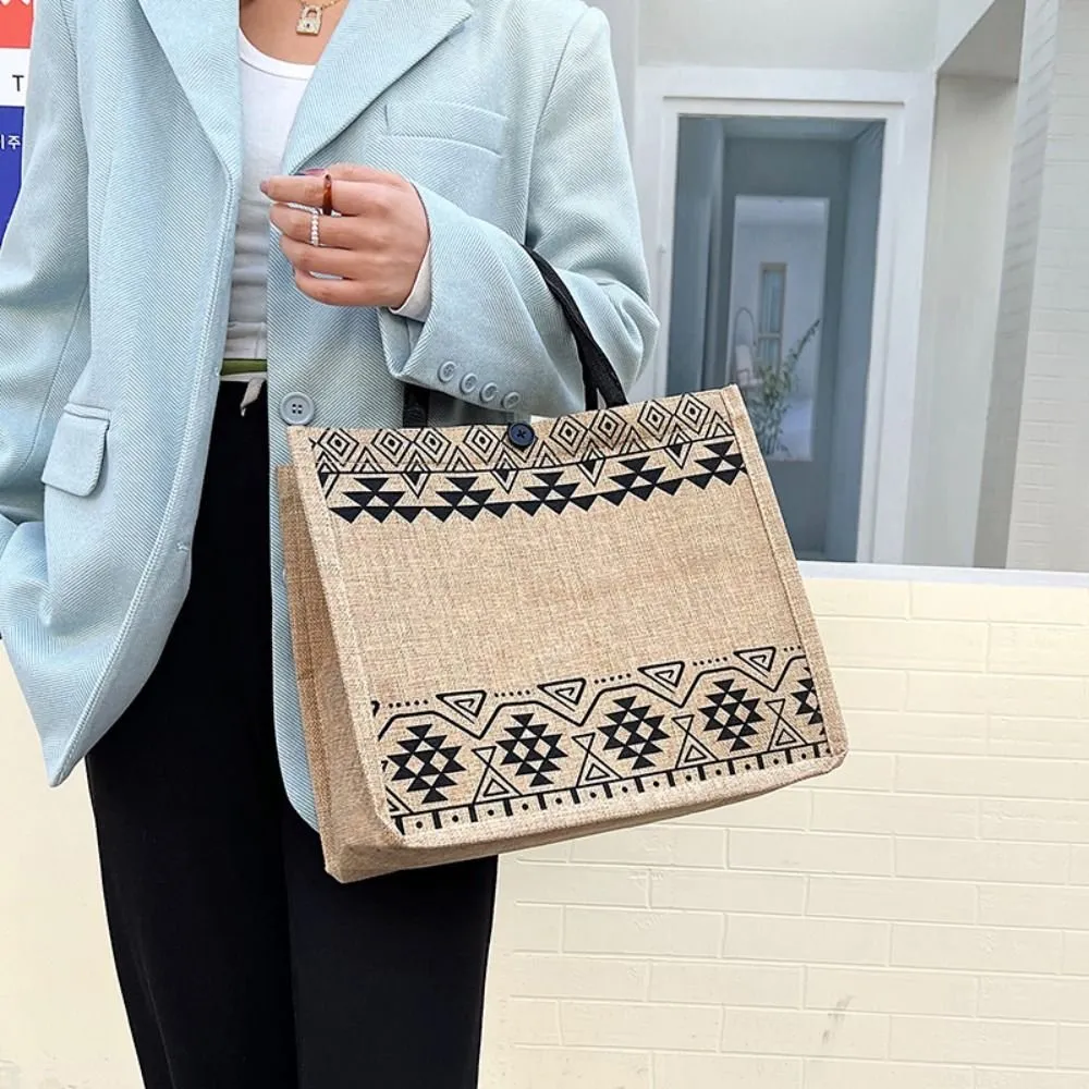 Korean Style Tote Bag Eco friendly Recycled Shoulder Handbag for Women