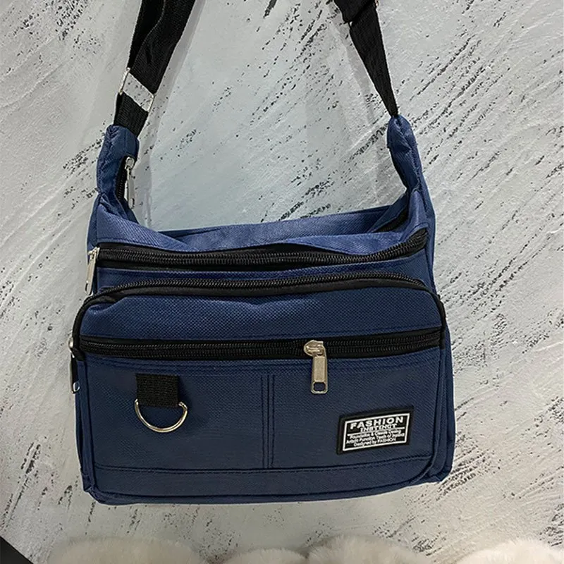 DHgate.com:Mens Multi-Pocket Oxford Shoulder Bag for Leisure