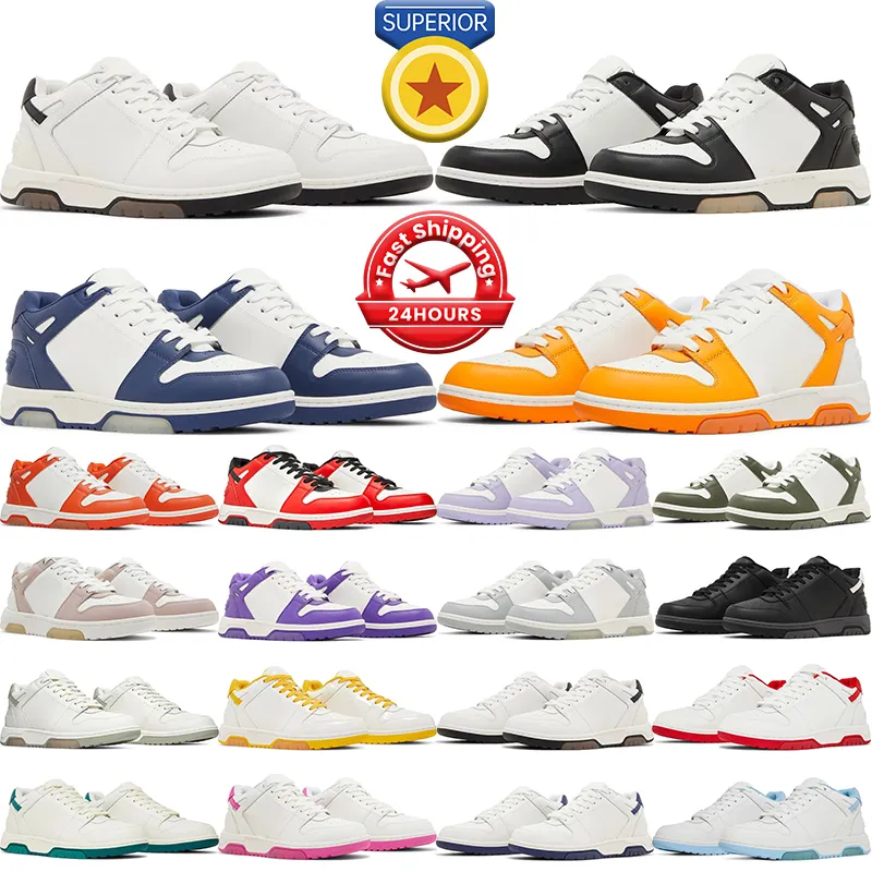 Designer Shoes Out Of Office Low Tops Sneakers Men Women Black White Red Grey Yellow Dark Blue Orange Casual Mens Trainers Sports Flat Tennis Runners 1 811 DHgate