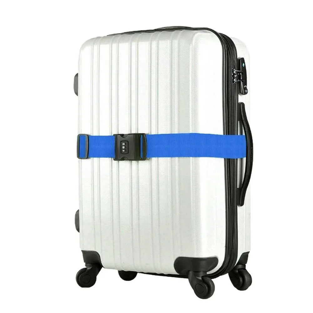 Adjustable Luggage Strap - Secure Suitcase Belt, Carry-On