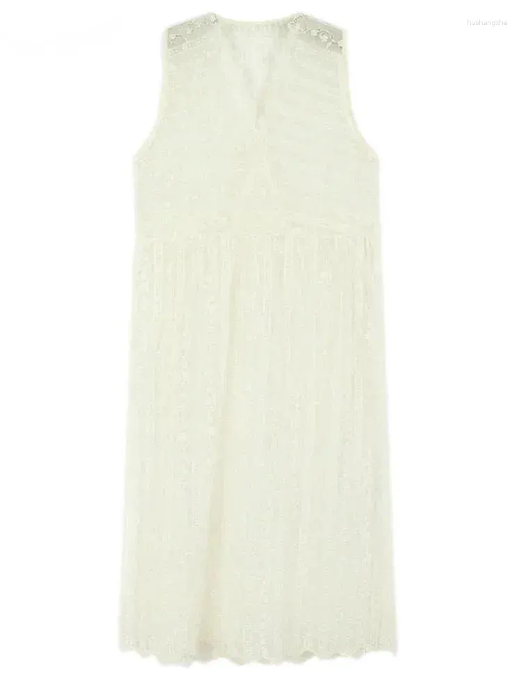 sachin and babi light blue dress Beige Printed Ankle Length Casual Women Regular Fit Dresses