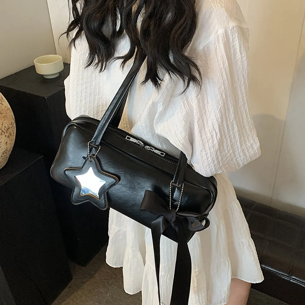 DHgate.com:Starry PU Leather Shoulder Bag, Womens Bow DHgate.com:Starry PU Leather Shoulder Bag, Womens Bow