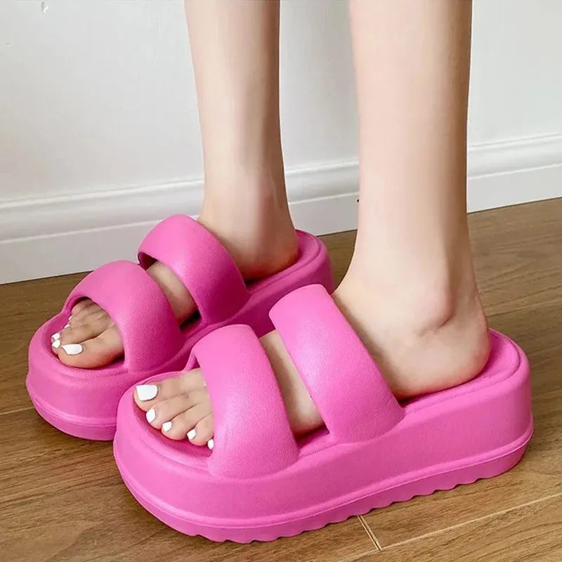 Summer Womens Slippers New Comfortable Simple Fashionable EVA Anti