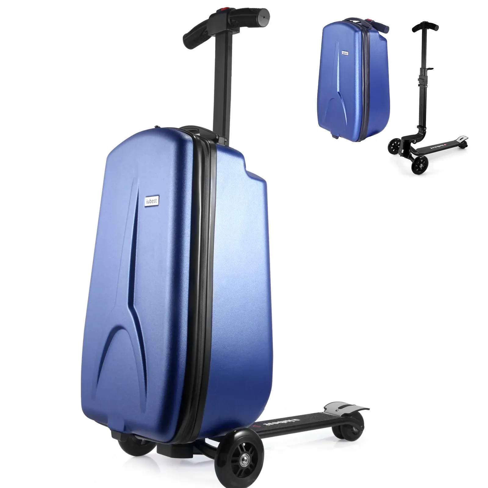 DHgate Detachable 20 Inch Trolley Suitcase Foldable Sporty Scooter Carry On Luggage Bags Luggage Accessories