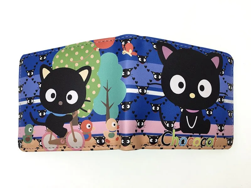 Chococat Leather Short Wallet Cute Cartoon Coin Purse 2024 From Glamcrossing 6.69 DHgate.Com