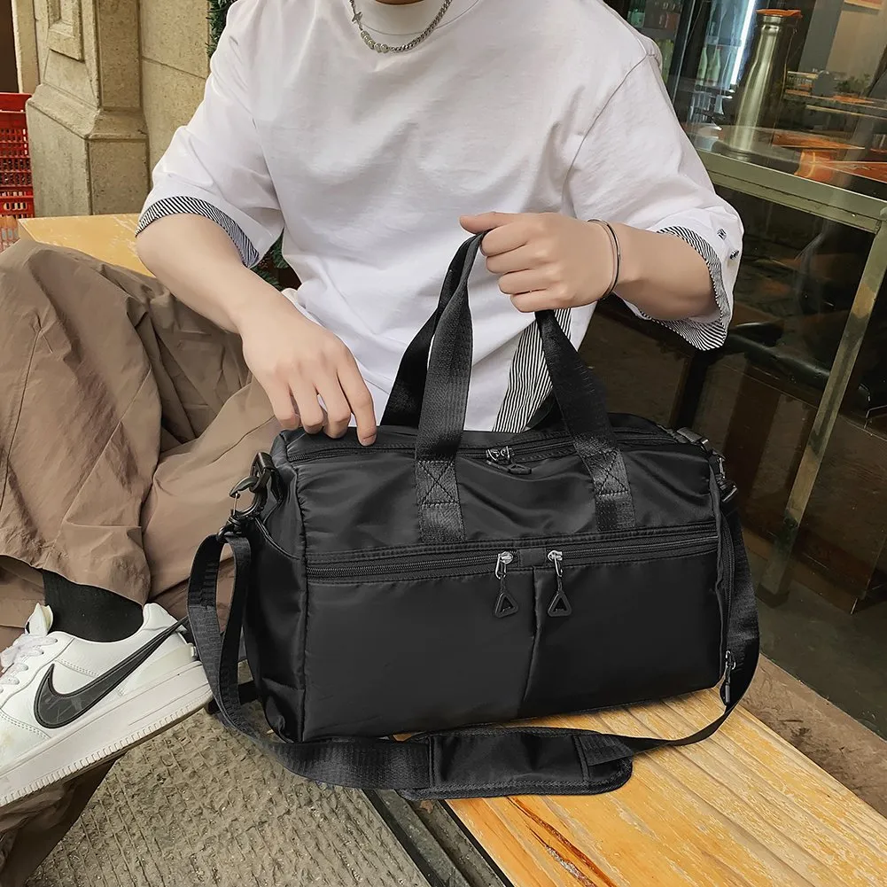 DHgate.com:Unisex Weekender Duffel Bag: Large Travel Gym Bag