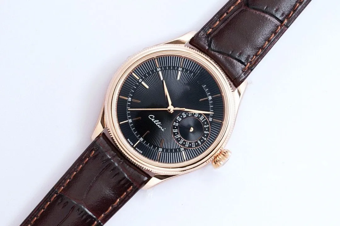 EW Men's watch Diameter 39mm thick 11.5 mm equipped with 3132 automatic ...