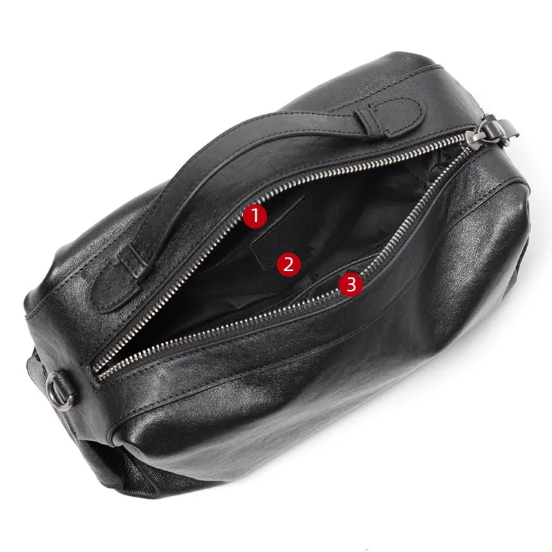 DHgate.com:Premium Leather Messenger Bag for Men