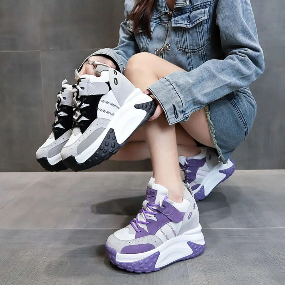 Chunky heel trainers clearance