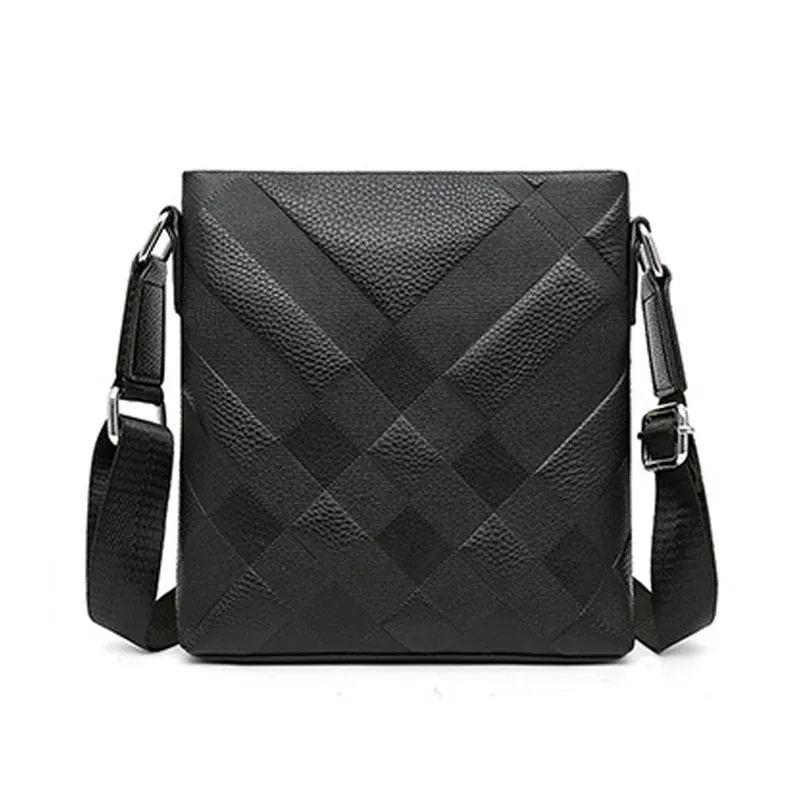 ショルダーバッグ Men Shoulder bag Black K50K512743 0GK Genuine Leather Mens Crossbody Bag - Small Cowhide Shoulder