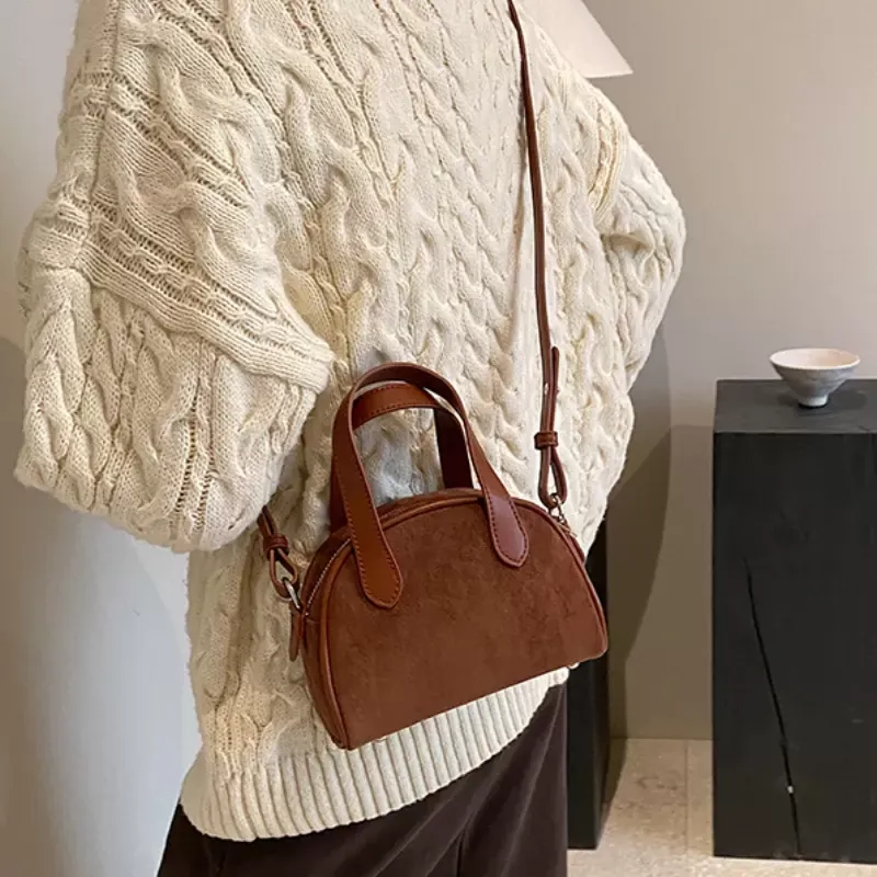 DHgate Womens Top Handle Vintage Leather Handbag for Office School and Daily Use Bags Luggage Accessories