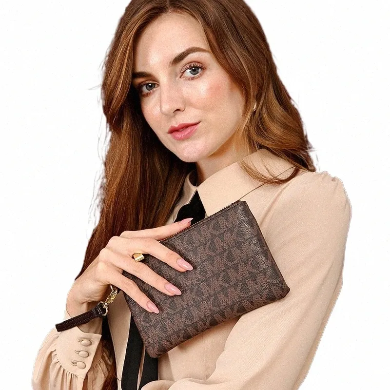 DHgate Womens Leather Clutch Wallet Large Vintage Coin Purse Wristlet with Zipper Bags Luggage Accessories