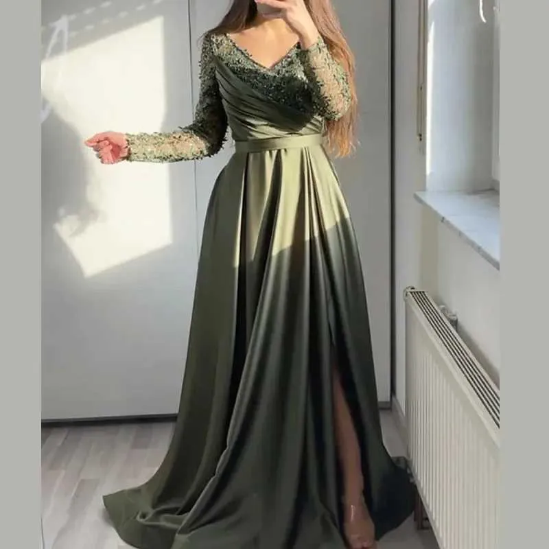 Long Maxi Lace Dress Floor-Length Polyester Pullover Short Sleeve Winter  Evening Dress from Dhgate Runway Dresses - price 25.71