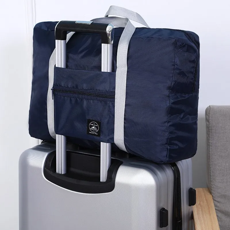 Foldable nylon duffle bag sale