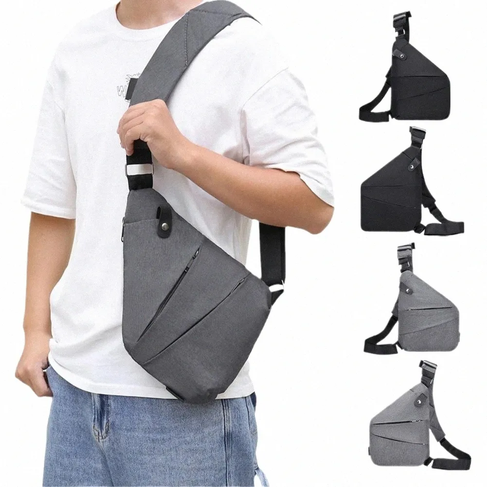 Anti Theft Travel Chest Bag For Men Waterproof Nylon Crossbody Sling Bag For Outdoor Hiking From Pursehoo 6.88 DHgate.Com