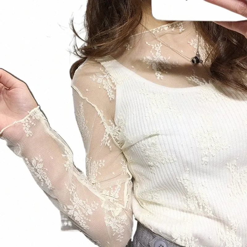 Fishnet turtleneck top hot sale