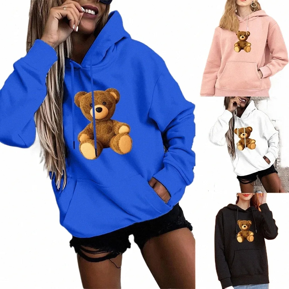 公式限定 福袋 - 公式通販オンラインショップ DHgate.com:Womens Long Print, Bear Cute Hoodies: Autumn Clothing