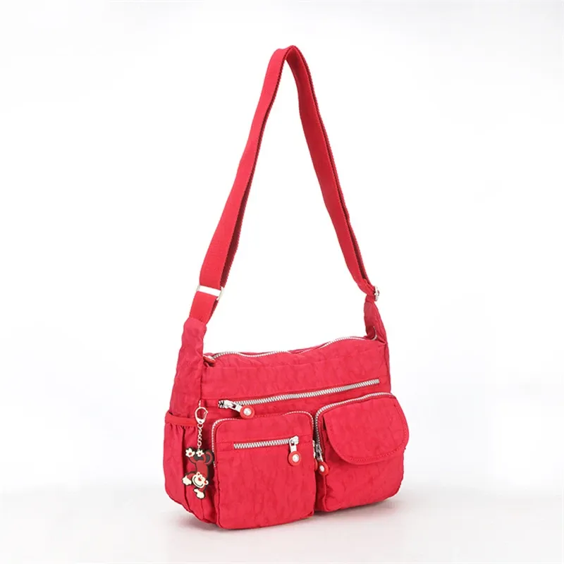 ショルダーバッグ・ポシェット V73 Women Messenger Bags 73BS8BR01ALICERUBINO Red DHgate.com:Lightweight A4 Shoulder Bag - Crossbody Messenger
